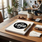 カスタムロゴビジネスの宣伝用スパイラルノート ノートブック