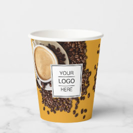 カスタムロゴビジネスコーヒーショップ紙カップ 紙コップ