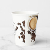 カスタムロゴビジネスコーヒーショップ紙カップ 紙コップ (右)