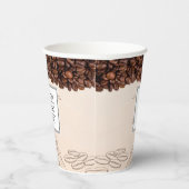 カスタムロゴビジネスブランドコーヒーショップ紙カップ 紙コップ (右)