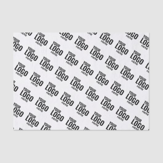 カスタムロゴビジネス会社の包装ティッシュペーパー 薄葉紙 (正面)