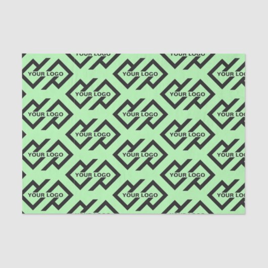 カスタムロゴビジネス会社の包装ティッシュペーパー 薄葉紙 (正面)