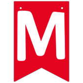 カスタムロゴビジネス会社クリスマスパーティー バンティングフラッグ (第2の旗)