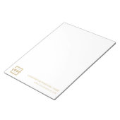 カスタムロゴビジネス会社ブランドギフト ノートパッド (アングル)