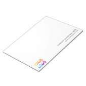 カスタムロゴビジネス会社販促ギフト ノートパッド (アングル)