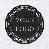 カスタムロゴビジネス名Webサイトスタンプのラベル ラベル (デザイン2)