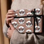 カスタムロゴビジネス | モカムース ラッピングペーパー