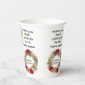 カスタムロゴフェスティバルリース 紙コップ (右)