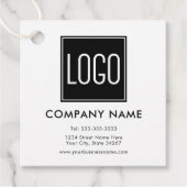 カスタムロゴブティック小売価格 フェイバータグ (正面)