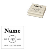 カスタムロゴプロフェッショナルシンプル ラバースタンプ (押印)