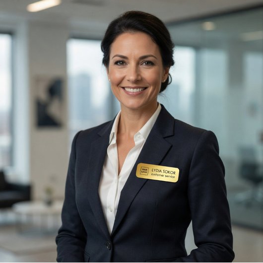 カスタムロゴプロフェッショナル名タグ 名札