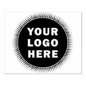 カスタムロゴプロフェッショナル大 ラバースタンプ (インプリント)