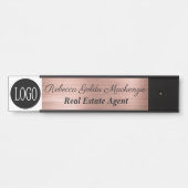 カスタムロゴプロフェッショナルOfficeドアサイン サインプレート (正面)