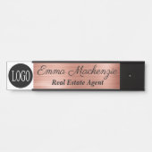 カスタムロゴプロフェッショナルOfficeドアサイン サインプレート (正面)