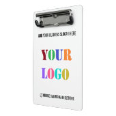 カスタムロゴプロモーションソーシャルメディア名 ミニクリップボード (アングル2)