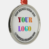 カスタムロゴプロモーションソーシャルメディア名 メタルオーナメント (右)