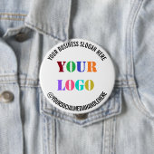 カスタムロゴプロモーションソーシャルメディア名 缶バッジ (インサイチュ)