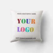 カスタムロゴプロモーションパーソナライズされた業 クッション (裏面)