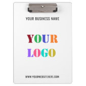 カスタムロゴプロモーションパーソナライズされた業 クリップボード (正面)