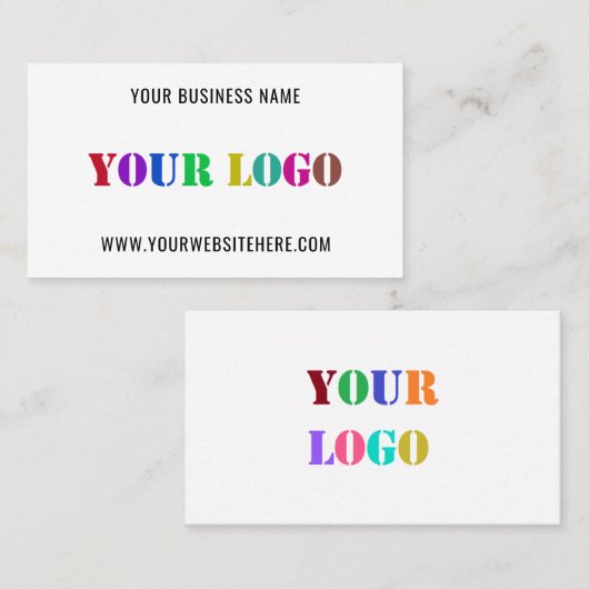 カスタムロゴプロモーションパーソナライズされた業 コーリングカード (正面/裏面)