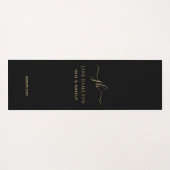 カスタムロゴプロモーションパーソナライズされた業 ヨガマット (裏面(横))