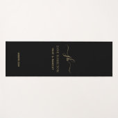 カスタムロゴプロモーションパーソナライズされた業 ヨガマット (正面(横))