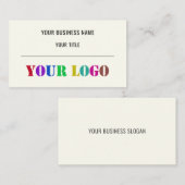 カスタムロゴプロモーションパーソナライズされた業 名刺 (正面/裏面)