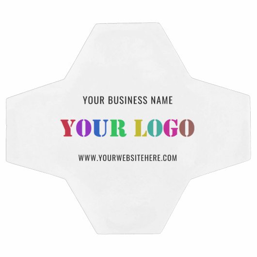 カスタムロゴプロモーションパーソナライズされた- サッカーボール (フラット)