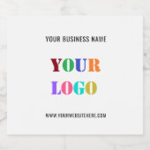 カスタムロゴプロモーションパーソナライズされた- ビールラベル (シングルラベル)