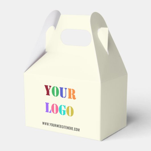 カスタムロゴプロモーションパーソナライズされた- フェイバーボックス (正面サイド)