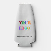 カスタムロゴプロモーションパーソナライズされた- ボトルクーラー (正面)