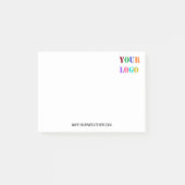 カスタムロゴプロモーションパーソナライズされた- ポストイット (正面)