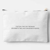 カスタムロゴプロモーションマーケティング アクセサリーポーチ (裏面)