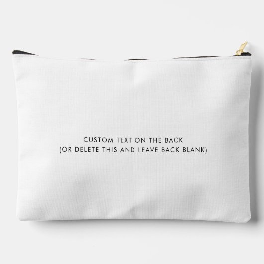 カスタムロゴプロモーションマーケティング アクセサリーポーチ (裏面)