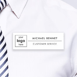 カスタムロゴホワイトプロフェッショナル事業 名札