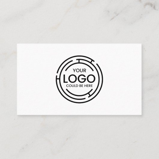 カスタムロゴミニマモダンリエレガントストソーシャルメディア 名刺 (裏面)