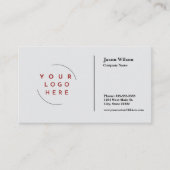 カスタムロゴミニマル名刺 名刺 (正面)