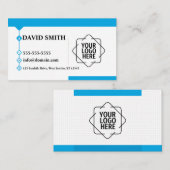 カスタムロゴモダンミニマリスト 名刺 (正面/裏面)