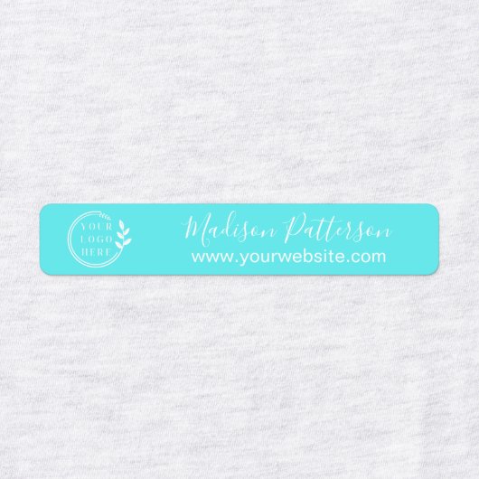 カスタムロゴモダンミニマルなソーシャルメディアのアイコン ラベル (デザイン2)