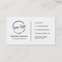 カスタムロゴモダンミニマルなソーシャルメディア