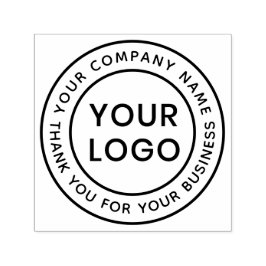 カスタムロゴロゴ会社の名感謝してい前名 セルフインキングスタンプ