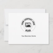 カスタムロゴ事業サンキューカード サンキューカード (裏面)