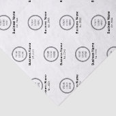 カスタムロゴ付きプロモ企業のントギフト 薄葉紙 (詳細)