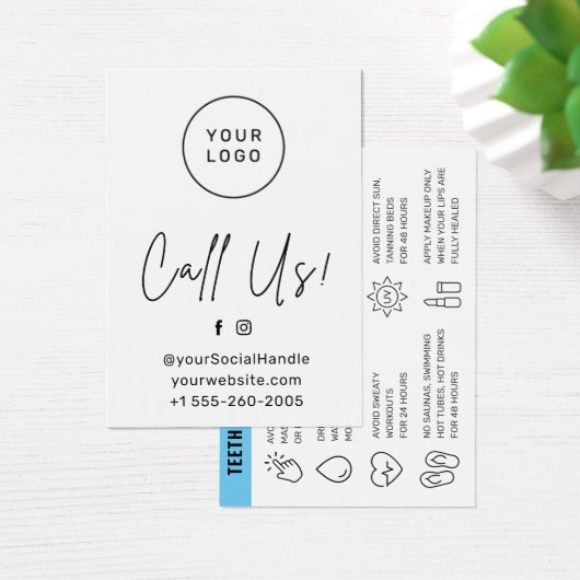 カスタムロゴ任意の色の歯のホワイトニングカ気にード (デスク)