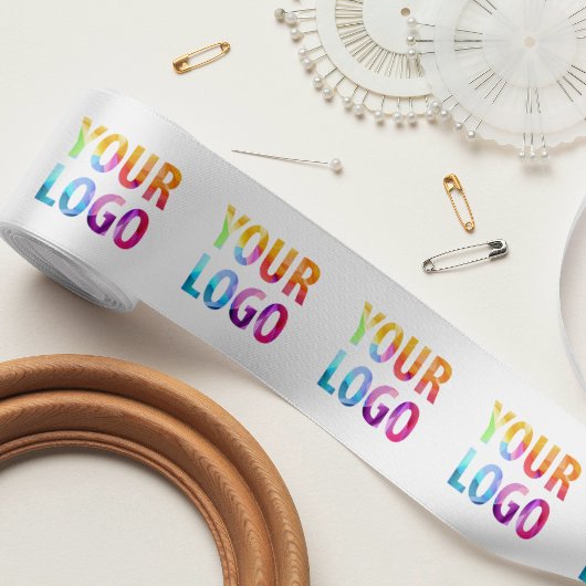 カスタムロゴ企業のマーケティング サテンリボン