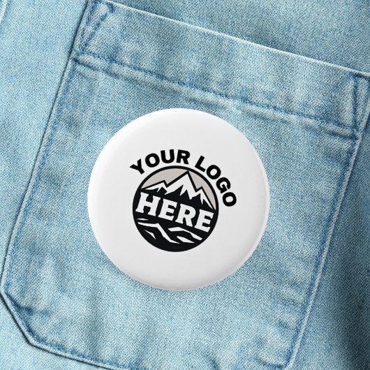 カスタムロゴ企業のミニマルモダンリスト 缶バッジ