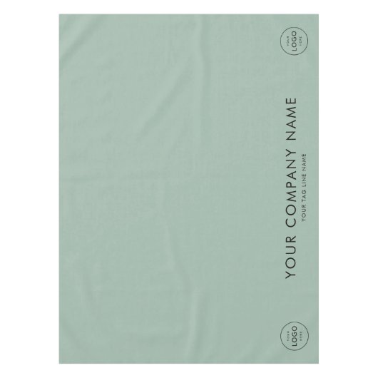 カスタムロゴ企業ビジネスプロモトレードショー テーブルクロス (正面)