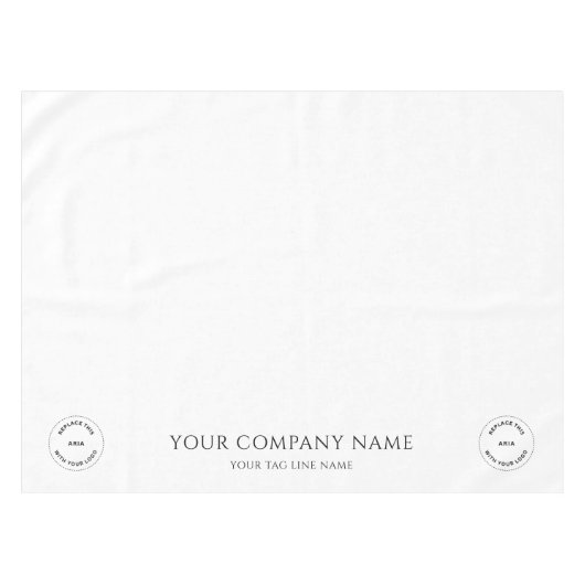 カスタムロゴ会社のプロモーションのトレードショー テーブルクロス (正面(横))