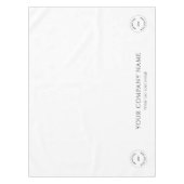 カスタムロゴ会社のプロモーションのトレードショー テーブルクロス (正面)