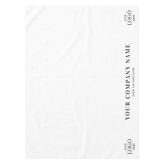 カスタムロゴ会社のプロモーションのトレードショー テーブルクロス (正面)